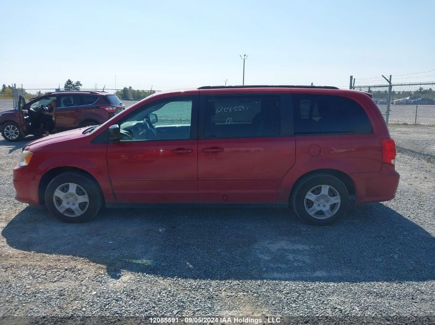 2012 Dodge Grand Caravan Se VIN: 2C4RDGBG0CR157360 Lot: 12085591