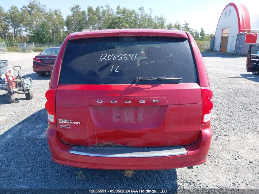 2012 Dodge Grand Caravan Se VIN: 2C4RDGBG0CR157360 Lot: 12085591