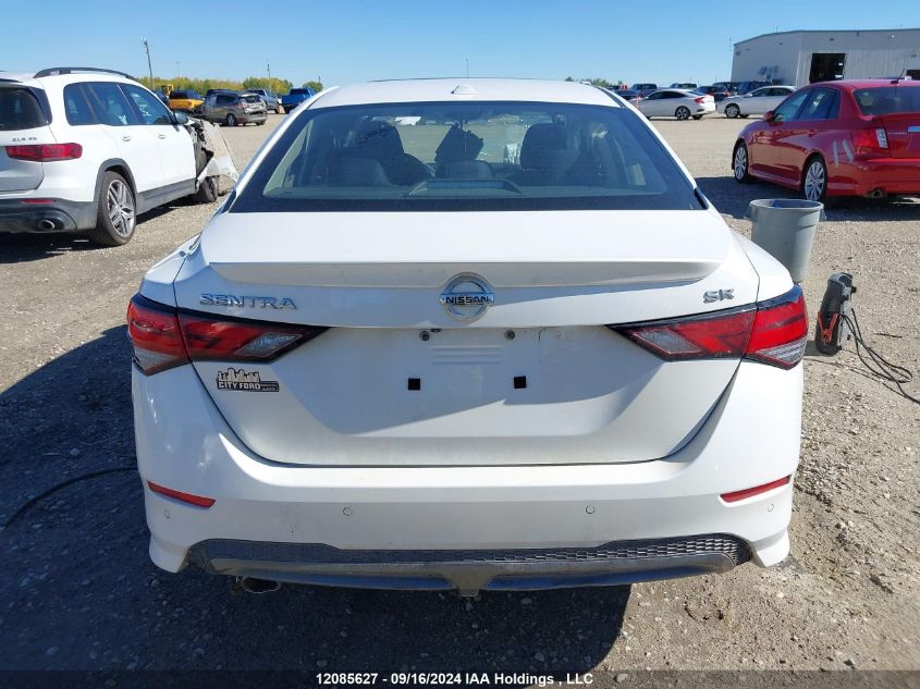 2022 Nissan Sentra VIN: 3N1AB8DV0NY205160 Lot: 12085627