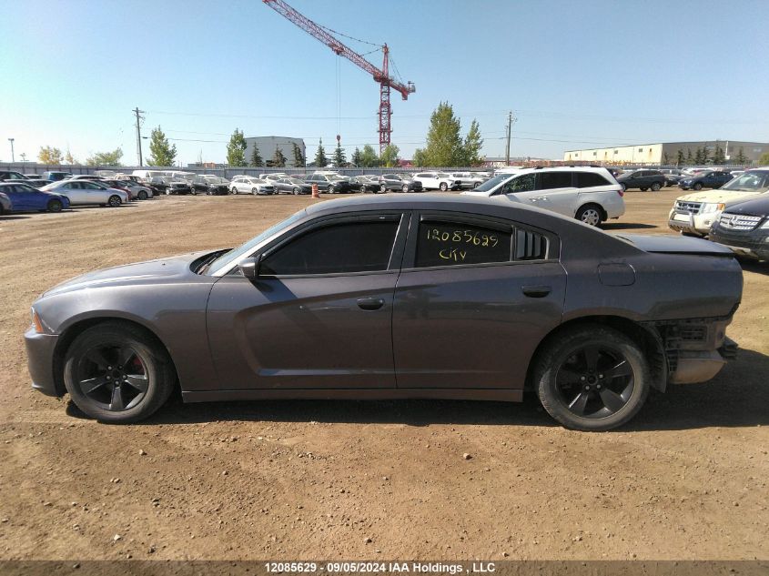 2013 Dodge Charger Se VIN: 2C3CDXBG2DH706607 Lot: 12085629