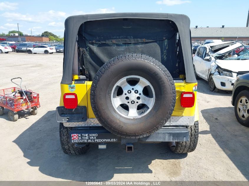 2001 Jeep Tj VIN: 1J4FA49SX1P339662 Lot: 12085643