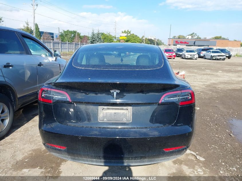 2022 Tesla Model 3 VIN: 5YJ3E1EA9NF335921 Lot: 12085644