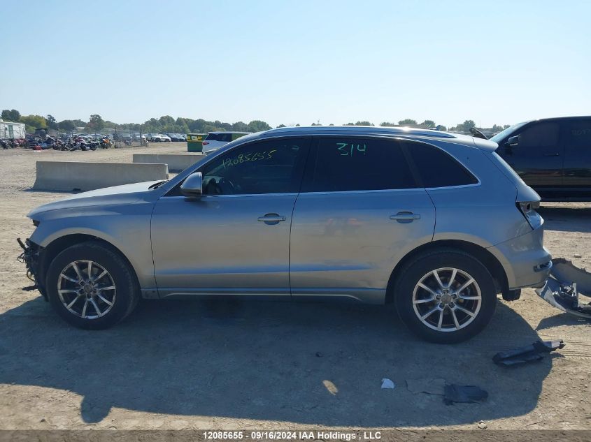 2011 Audi Q5 VIN: WA1VFCFPXBA115299 Lot: 12085655