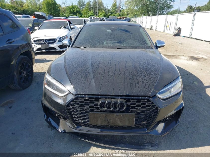 2018 Audi S5 Sportback VIN: WAUC4CF55JA068390 Lot: 12085673