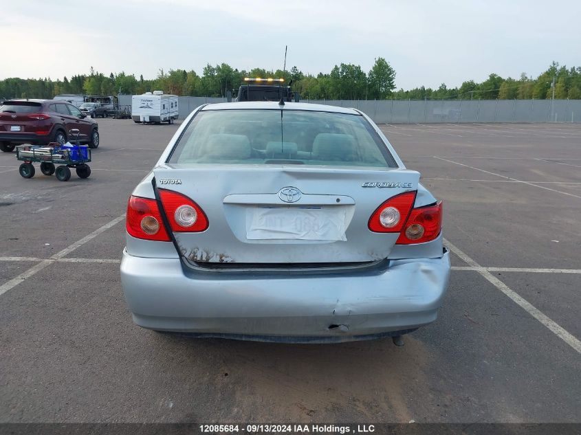 2008 Toyota Corolla Ce VIN: 2T1BR32E58C866089 Lot: 12085684