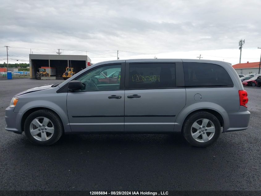 2013 Dodge Grand Caravan Se/Sxt VIN: 2C4RDGBGXDR750838 Lot: 12085694