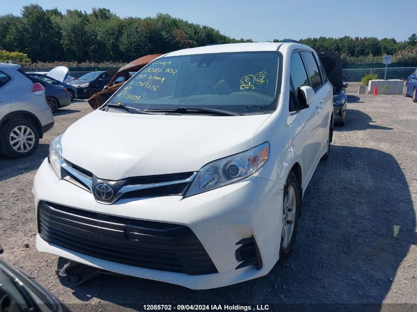 2020 Toyota Sienna Le V6 VIN: 5TDKZ3DC0LS062536 Lot: 12085702