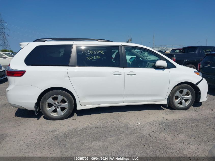 2020 Toyota Sienna Le V6 VIN: 5TDKZ3DC0LS062536 Lot: 12085702