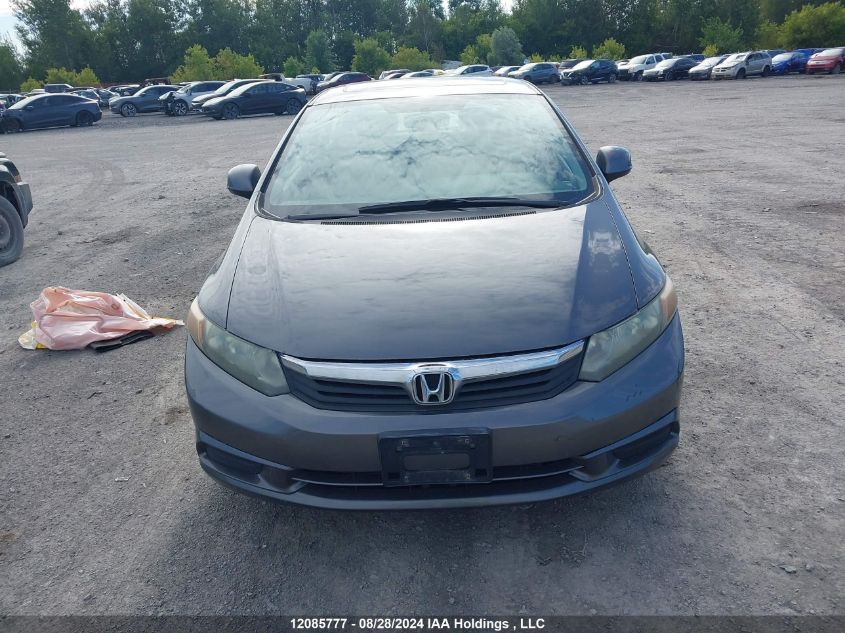 2HGFB2F54CH115110 2012 Honda Civic Sdn