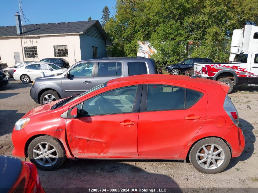 JTDKDTB31C1031018 2012 Toyota Prius C