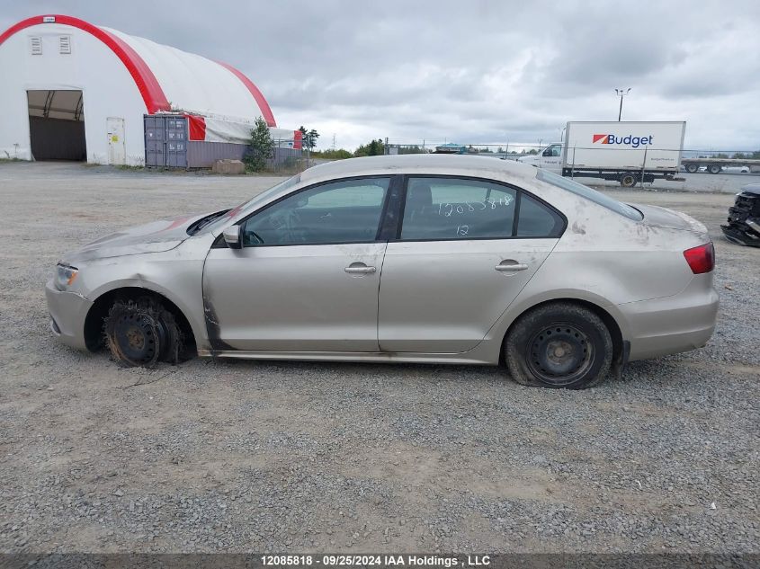 2012 Volkswagen Jetta Sedan VIN: 3VWDK7AJXCM127025 Lot: 12085818