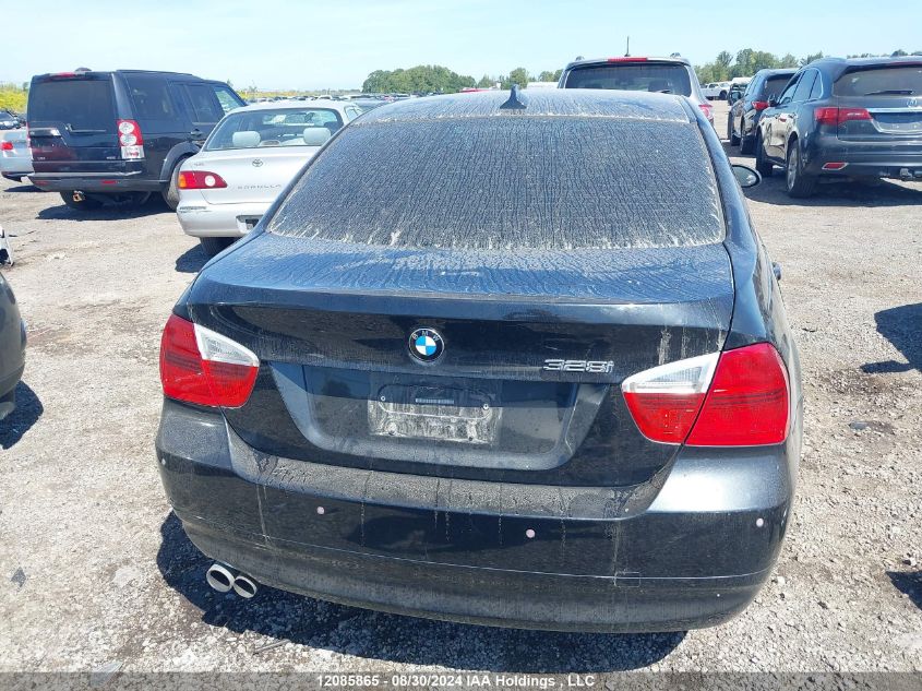 2007 BMW 3 Series VIN: WBAVA33537PV66924 Lot: 12085865