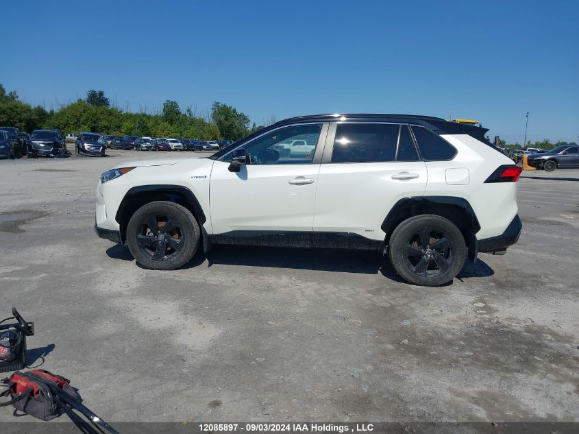 2T3RWRFV1MW121554 2021 Toyota Rav4 Xle