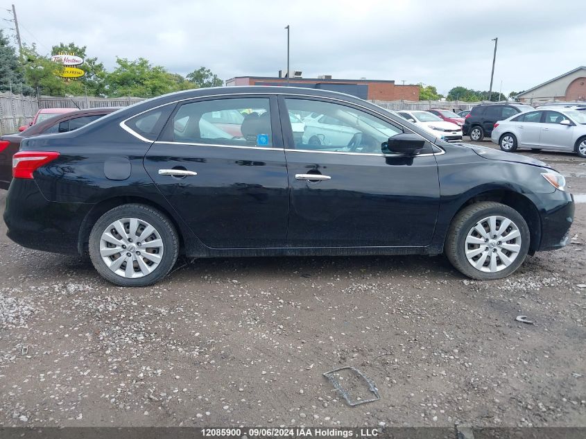 2019 Nissan Sentra VIN: 3N1AB7AP3KY287008 Lot: 12085900