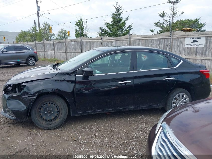 2019 Nissan Sentra VIN: 3N1AB7AP3KY287008 Lot: 12085900