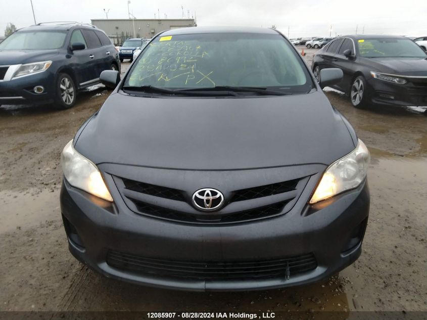 2013 Toyota Corolla S/Le VIN: 2T1BU4EE5DC086992 Lot: 12085907