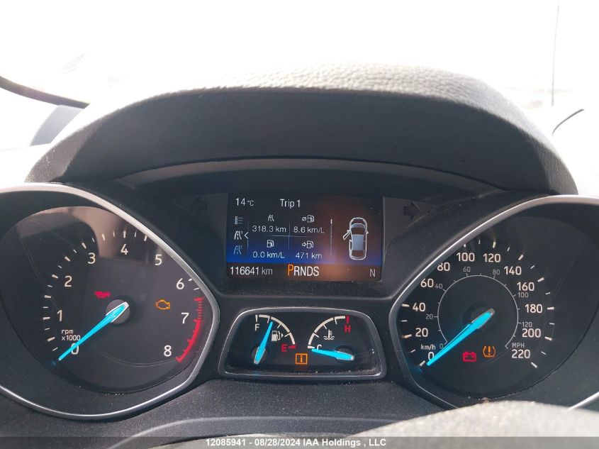 2017 Ford Escape VIN: 1FMCU9G99HUE81537 Lot: 12085941