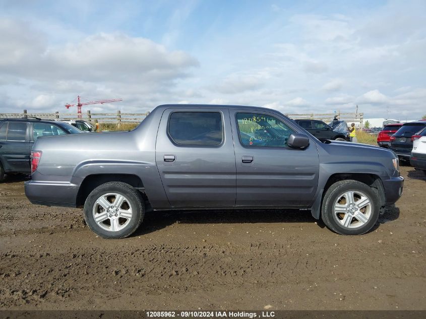 2014 Honda Ridgeline Rtl VIN: 5FPYK1F57EB502784 Lot: 12085962