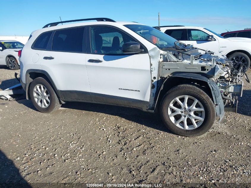 2018 Jeep Cherokee Sport VIN: 1C4PJMAB1JD616738 Lot: 12086040