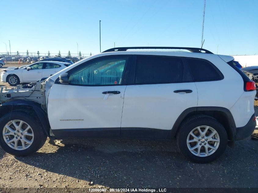 2018 Jeep Cherokee Sport VIN: 1C4PJMAB1JD616738 Lot: 12086040