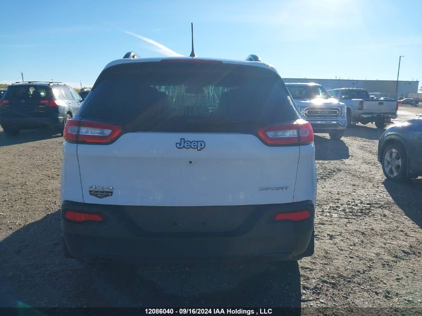 2018 Jeep Cherokee Sport VIN: 1C4PJMAB1JD616738 Lot: 12086040