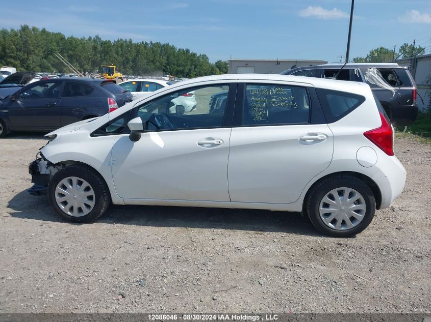 2016 Nissan Versa VIN: 3N1CE2CP0GL411191 Lot: 12086046