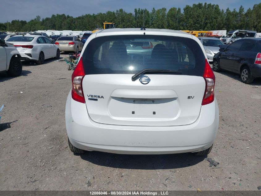 2016 Nissan Versa VIN: 3N1CE2CP0GL411191 Lot: 12086046