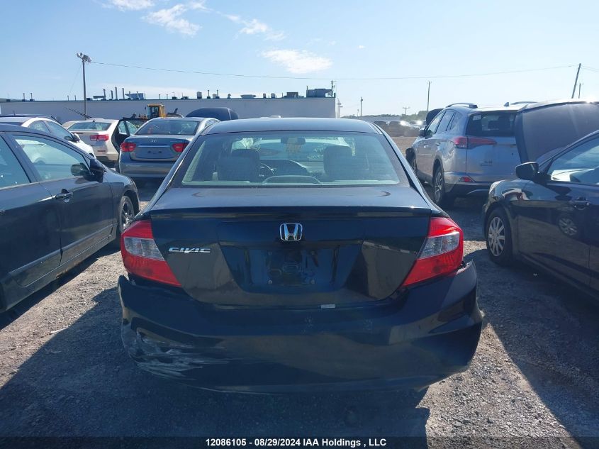 2012 Honda Civic Sdn VIN: 2HGFB2F40CH104547 Lot: 12086105