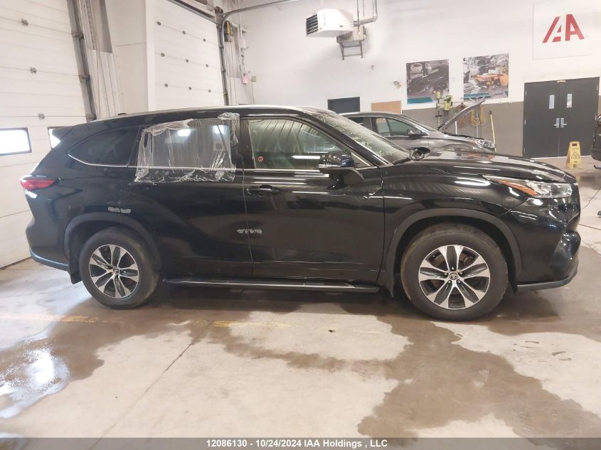 2021 Toyota Highlander Xle VIN: 5TDGZRBH2MS552100 Lot: 12086130