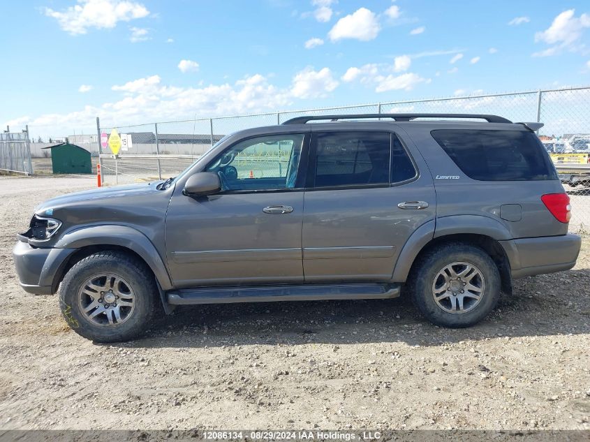 2003 Toyota Sequoia Limited VIN: 5TDBT48A33S151193 Lot: 12086134