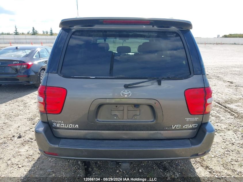 2003 Toyota Sequoia Limited VIN: 5TDBT48A33S151193 Lot: 12086134