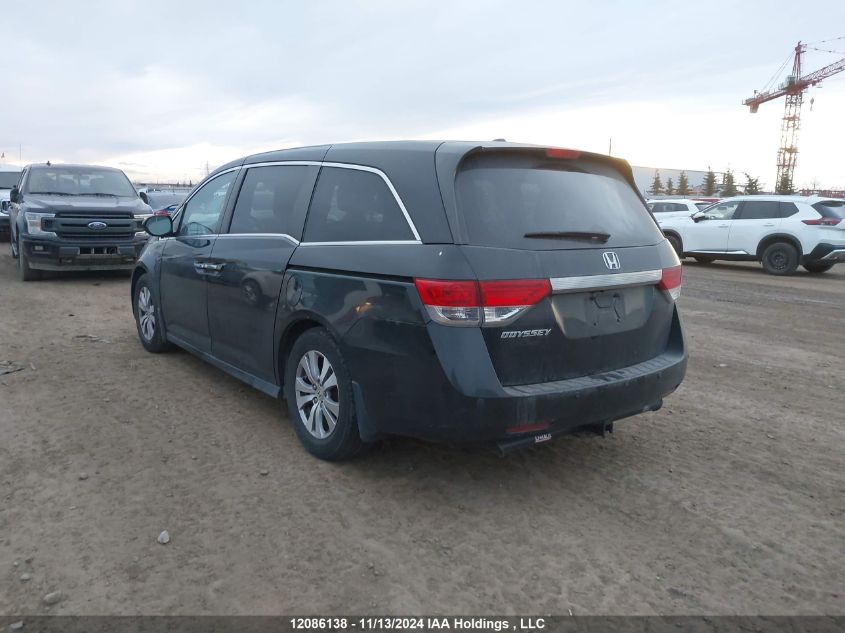 2016 Honda Odyssey Ex-L VIN: 5FNRL5H62GB500760 Lot: 12086138