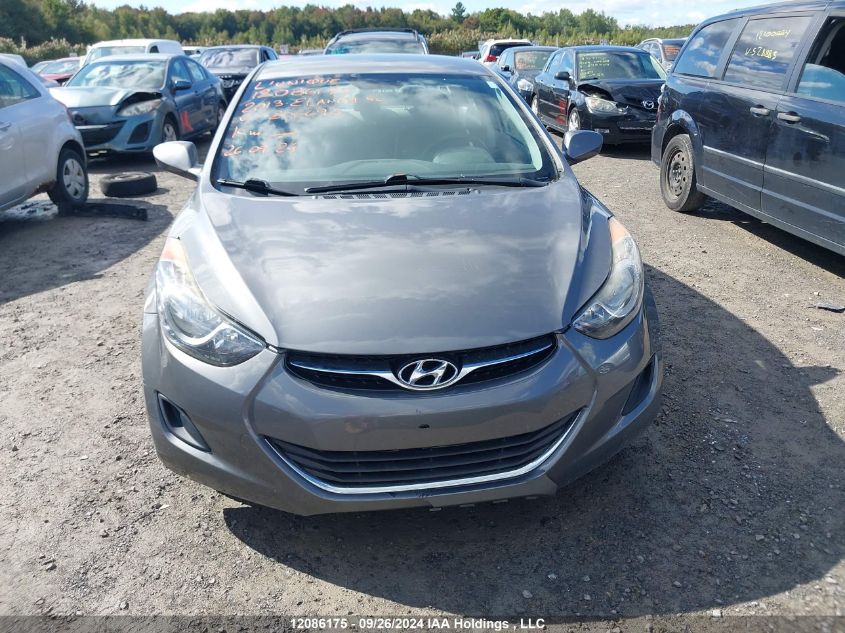 2013 Hyundai Elantra Gl VIN: 5NPDH4AE5DH206693 Lot: 12086175