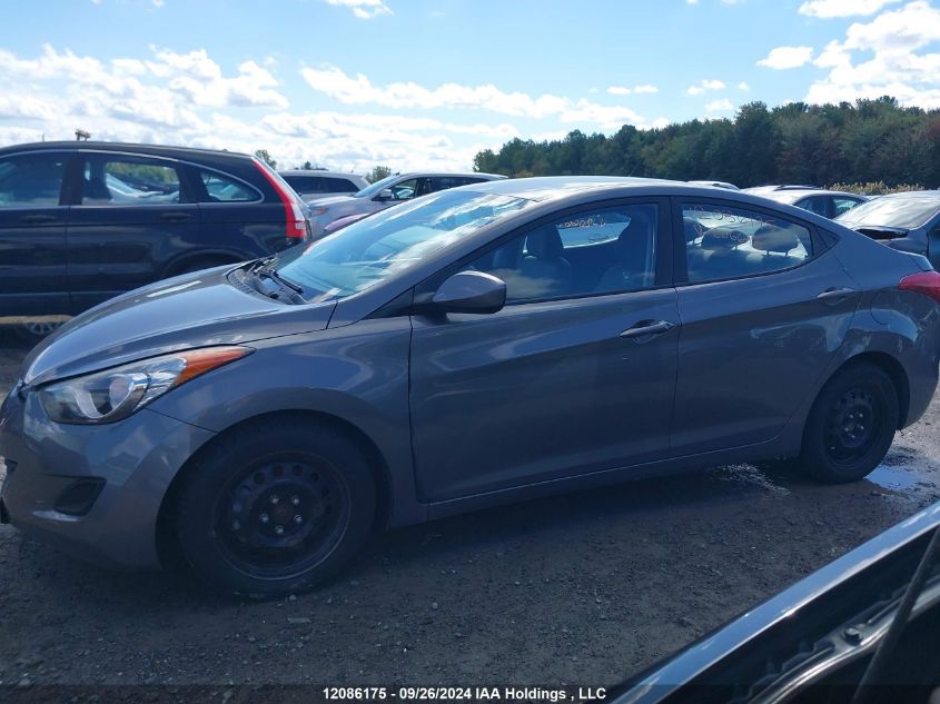 2013 Hyundai Elantra Gl VIN: 5NPDH4AE5DH206693 Lot: 12086175