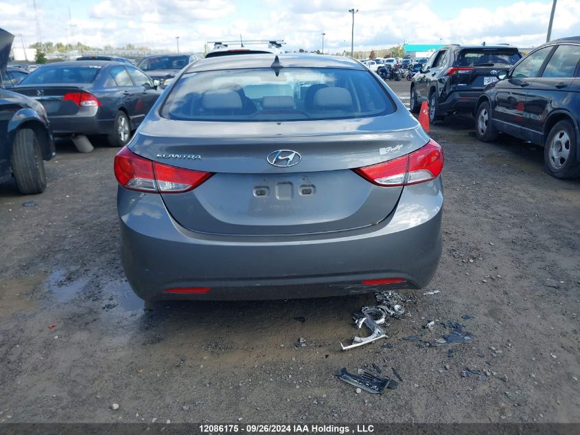 2013 Hyundai Elantra Gl VIN: 5NPDH4AE5DH206693 Lot: 12086175