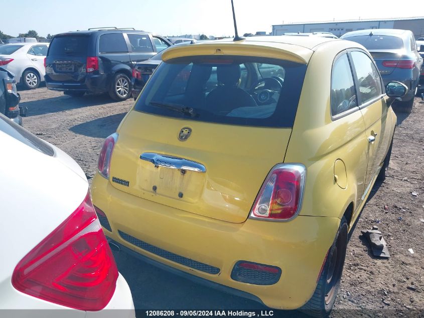 3C3CFFBR7CT363224 2012 Fiat 500 Sport