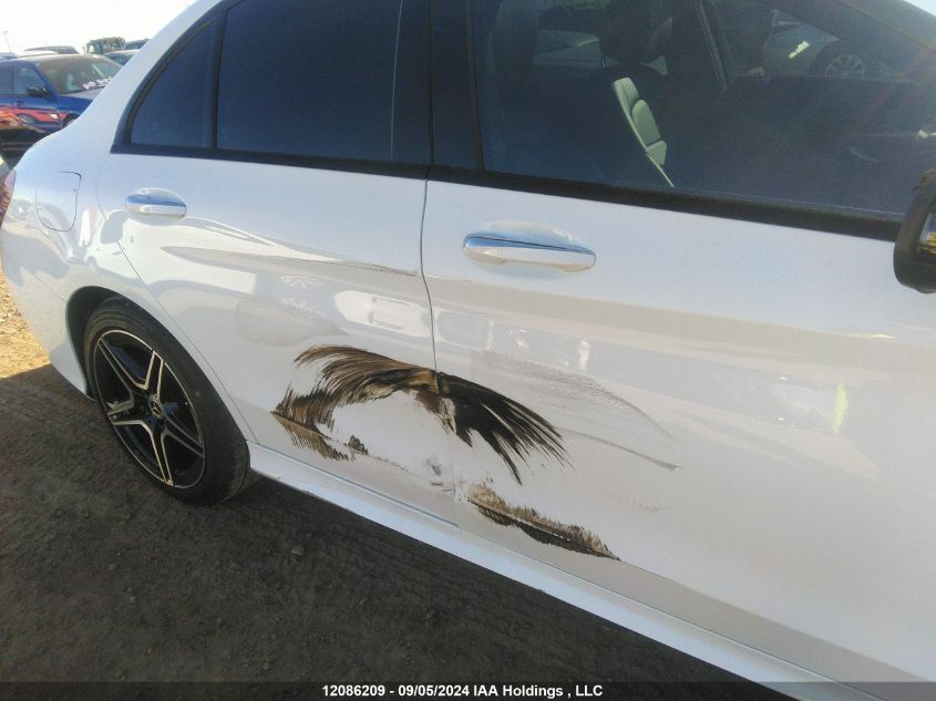 2021 Mercedes-Benz C 300 VIN: W1KWF8EB6MR627861 Lot: 12086209