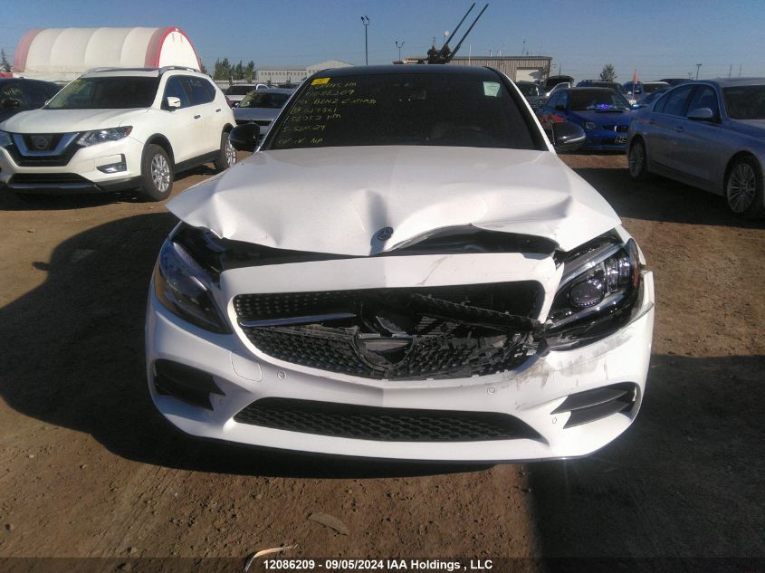 2021 Mercedes-Benz C 300 VIN: W1KWF8EB6MR627861 Lot: 12086209
