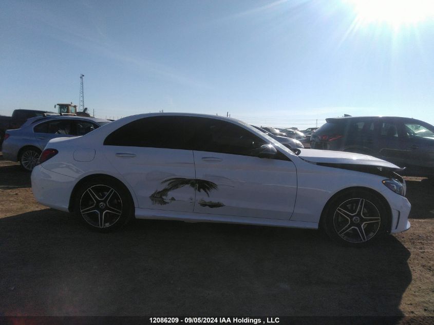 2021 Mercedes-Benz C 300 VIN: W1KWF8EB6MR627861 Lot: 12086209