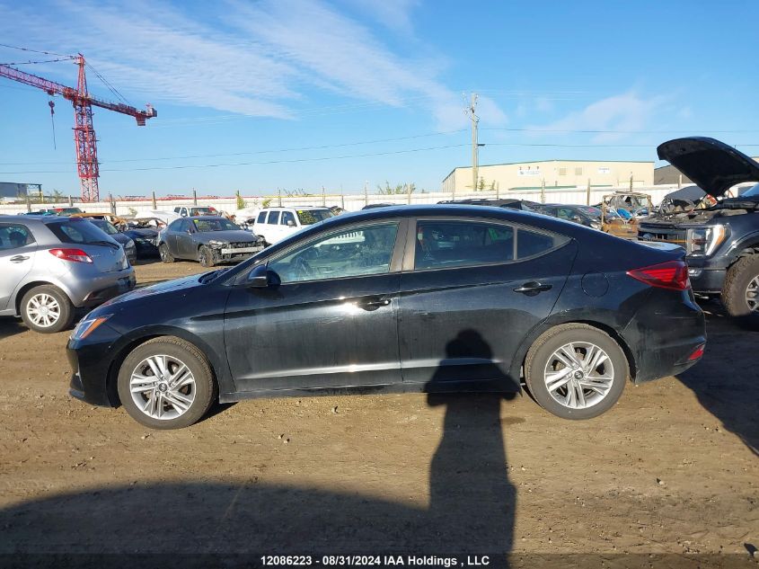 2019 Hyundai Elantra Sel/Value/Limited VIN: KMHD84LF8KU878784 Lot: 12086223