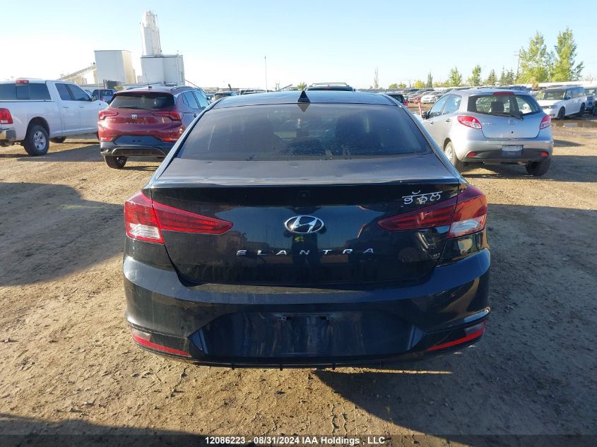 2019 Hyundai Elantra Sel/Value/Limited VIN: KMHD84LF8KU878784 Lot: 12086223