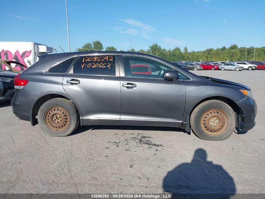 2011 Toyota Venza VIN: 4T3BA3BB8BU020663 Lot: 12086292