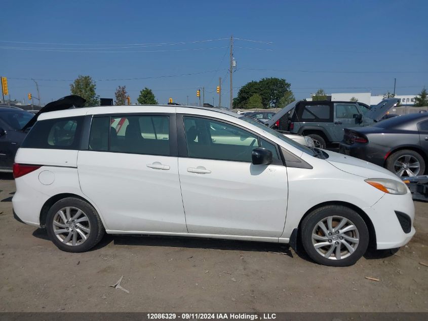 2012 Mazda Mazda5 VIN: JM1CW2CL4C0137363 Lot: 12086329