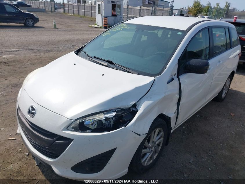 2012 Mazda Mazda5 VIN: JM1CW2CL4C0137363 Lot: 12086329