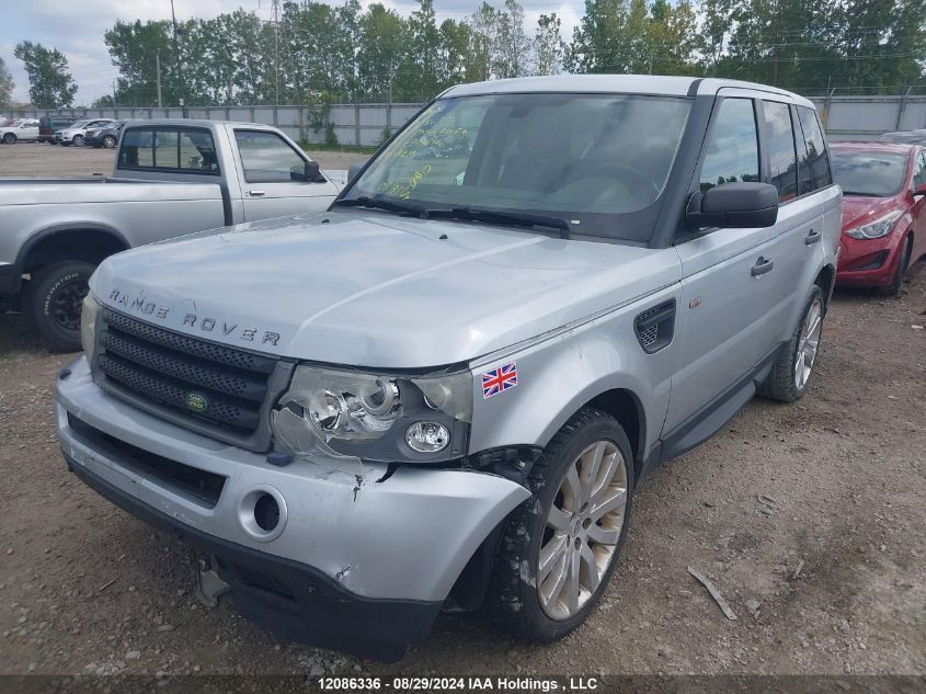 2007 Land Rover Range Rover Sport VIN: SALSH23427A993896 Lot: 12086336