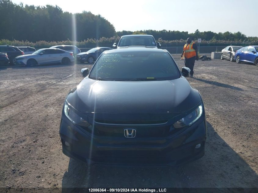 2019 Honda Civic VIN: 2HGFC4B82KH401125 Lot: 12086364