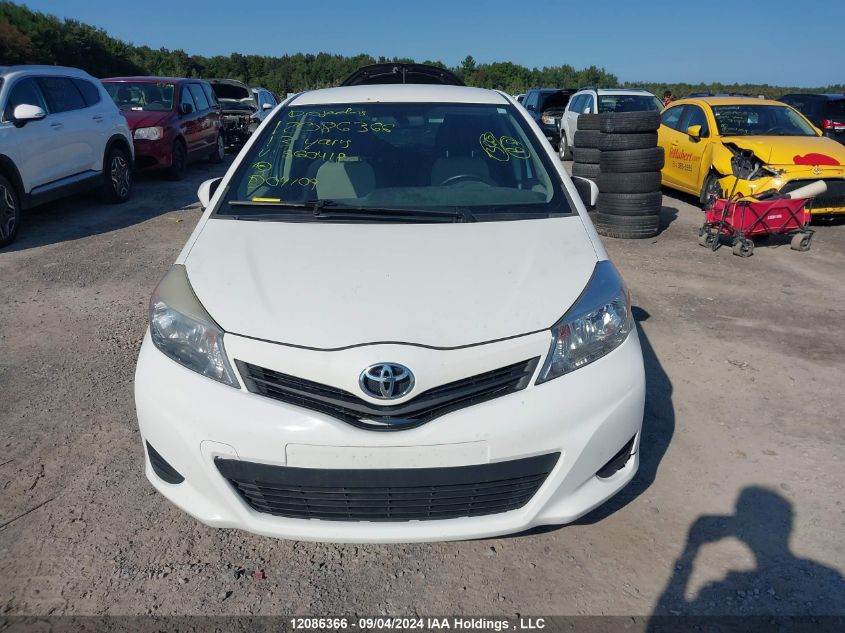 2013 Toyota Yaris VIN: JTDKTUD32DD560418 Lot: 12086366