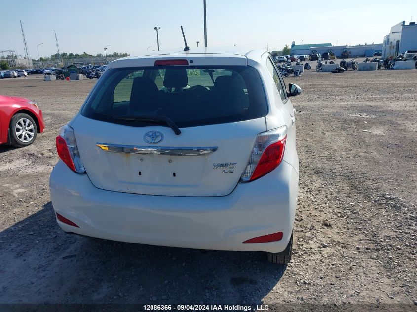 2013 Toyota Yaris VIN: JTDKTUD32DD560418 Lot: 12086366