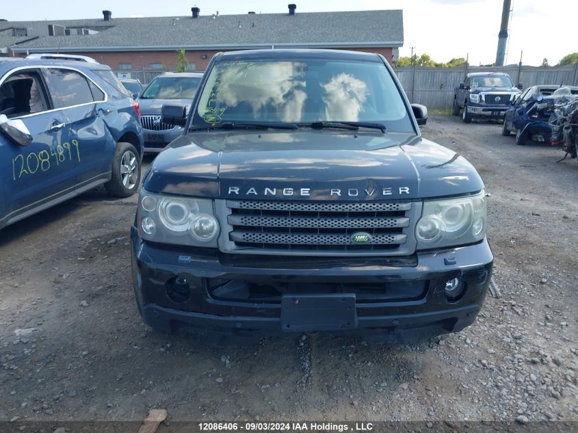 2008 Land Rover Range Rover Sport Hse VIN: SALSK25418A143094 Lot: 12086406