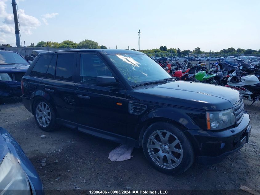 2008 Land Rover Range Rover Sport Hse VIN: SALSK25418A143094 Lot: 12086406